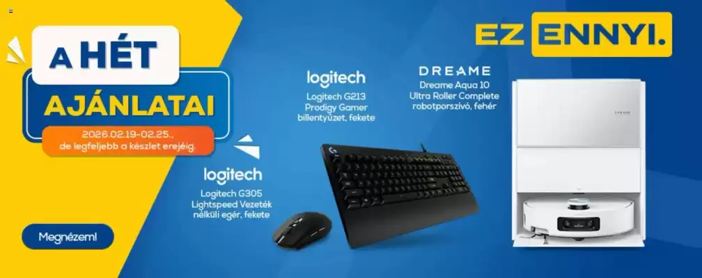 Euronics akciós újság (érvényes eddig: 25-02)