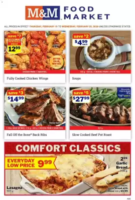 M&M Meat Shops flyer (valid until 25-02)