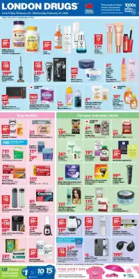 London Drugs flyer (valid until 25-02)