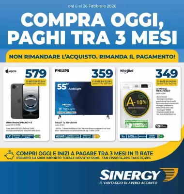 Volantino Sinergy (valido fino al 26-02)