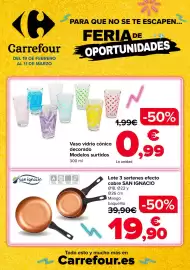 Folleto Carrefour | Feria de oportunidades Página 1