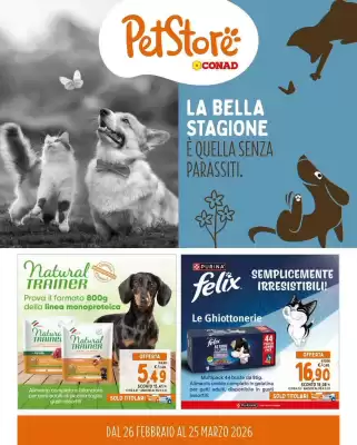 Volantino Pet Store Conad (valido fino al 25-03)