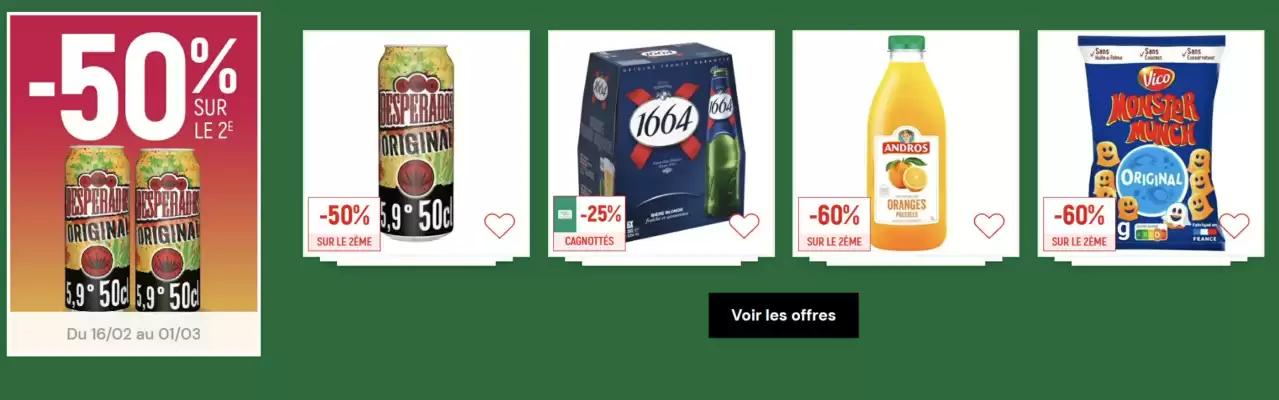 Catalogue Petit Casino (valable jusqu'au 1-03)
