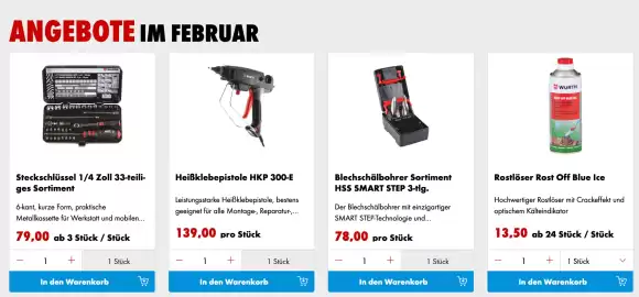 Würth Flugblatt Seite 1