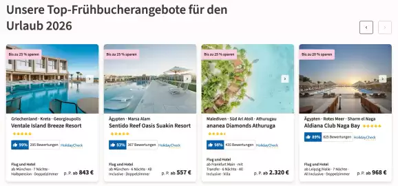 DERTOUR Flugblatt Seite 1