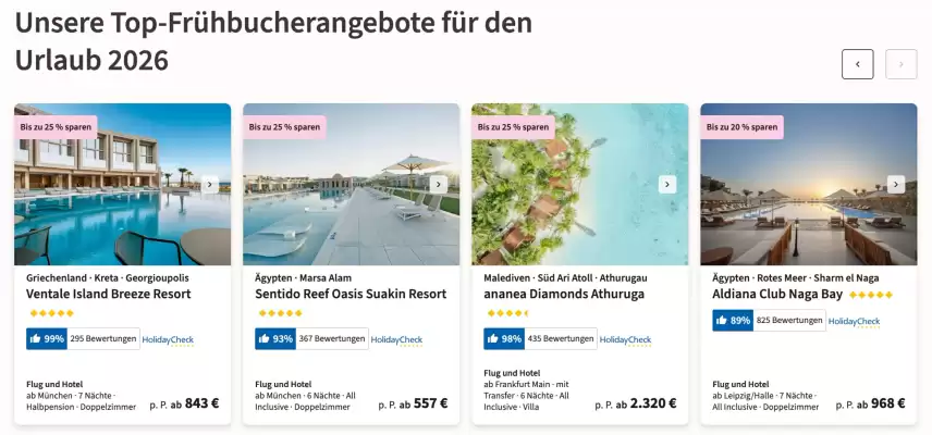 DERTOUR Flugblatt (gültig bis 4-03)