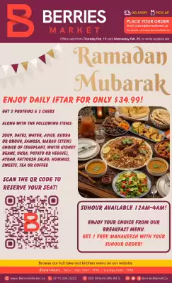 Berries Market flyer (valid until 25-02)