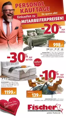 Polstermöbel Fischer Flugblatt (gültig bis 3-03)