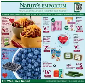 Nature's Emporium flyer Page 1