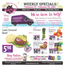 The Market Stores flyer week 8 Page 1