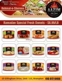 Aazim Halal Meat & Grill flyer week 8 Page 7