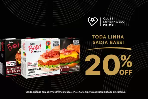 Folheto Super Nosso (válido até 31-03)