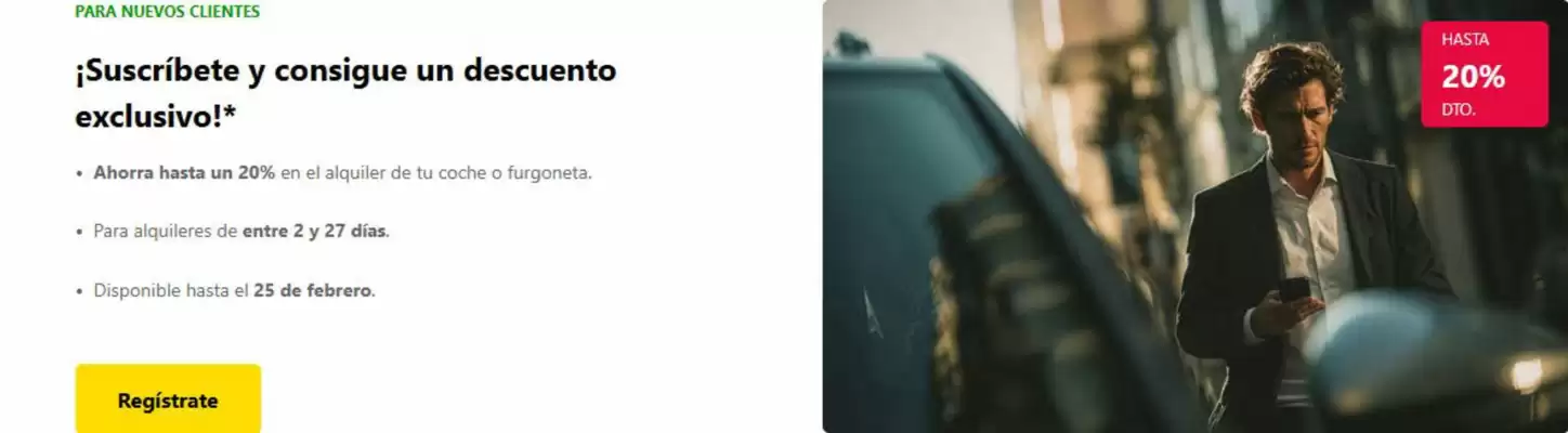 Folleto Europcar (válido hasta el 25-02)