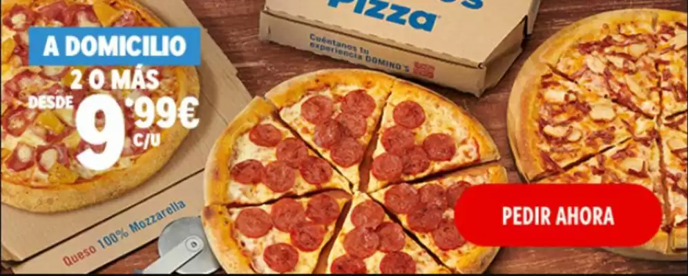 Folleto Domino's Pizza (válido hasta el 28-02)