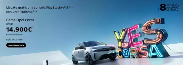 Folleto Opel Página 1