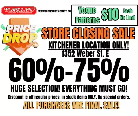 Fabricland flyer (valid until 28-02)