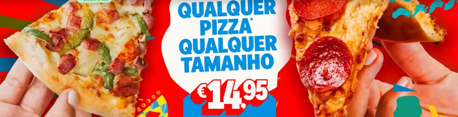Folheto Domino's Pizza (válido até 28-02)
