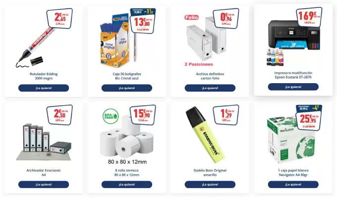 Folleto Bureau Vallée (válido hasta el 4-03)