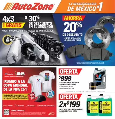 Catálogo AutoZone (válido hasta 7-03)