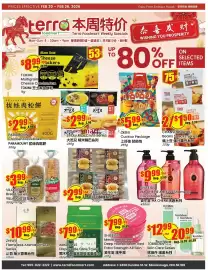 Terra Foodmart flyer week 8 Page 1
