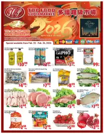 Top Food Supermarket flyer week 8 Page 1