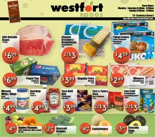 Westfort Foods flyer week 8 Page 1