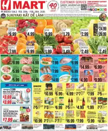 Hmart weekly ad week 8 Page 1