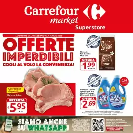 Volantino Carrefour Market Pagina 1