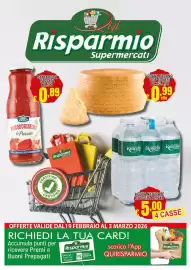 Volantino Risparmio Supermercati Pagina 1