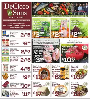 DeCicco & Sons weekly ad