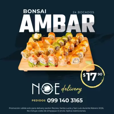 Catálogo Noe Sushi Bar (válido hasta 28-02)