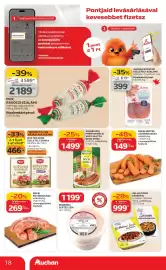 Auchan akciós újság hét 8 Oldal 18
