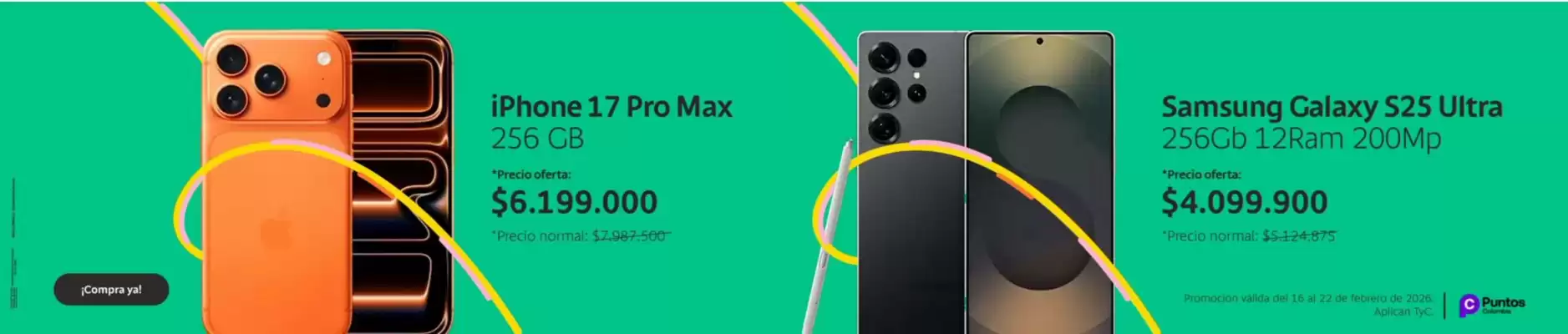 Catálogo Bancolombia (válido hasta 22-02)