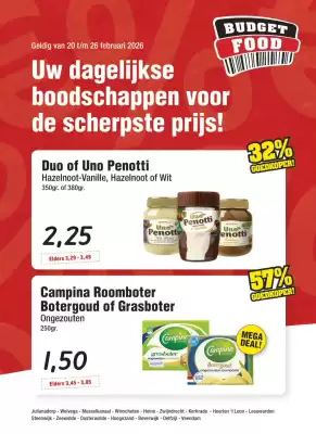 Budget Food folder (geldig t/m 26-02)