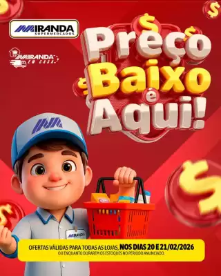 Folheto Miranda Supermercados (válido até 21-02)