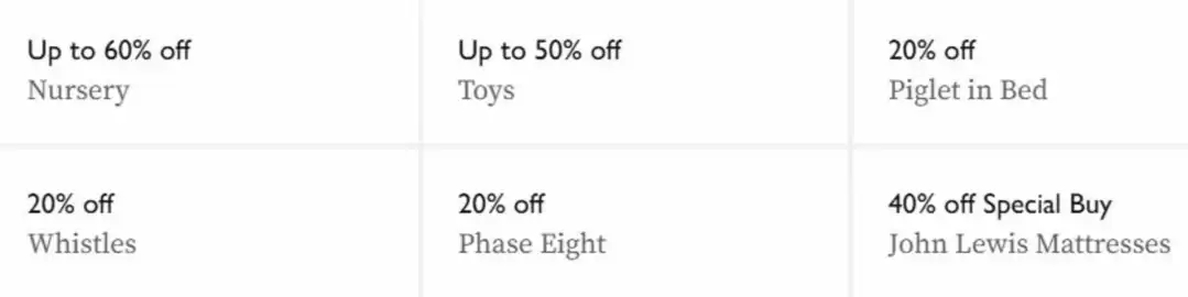 John Lewis catalogue Page 1