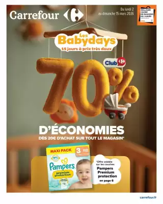 Catalogue Carrefour Drive (valable jusqu'au 15-03)