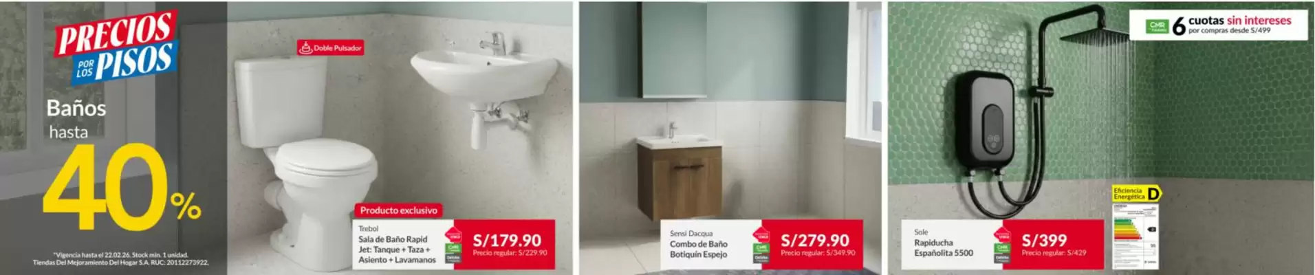 Catálogo Sodimac (válido hasta 22-02)