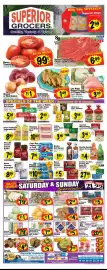 Superior Grocers weekly ad week 8 Page 1