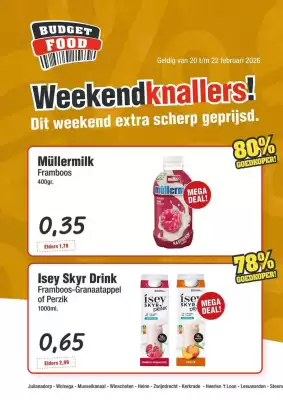 Budget Food folder (geldig t/m 22-02)