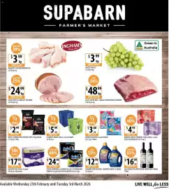 Supabarn catalogue week 9 Page 1