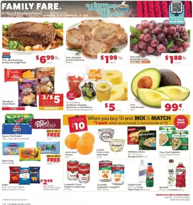 Family Fare weekly ad (valid until 1-03)