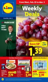 Lidl weekly ad week 9 Page 1