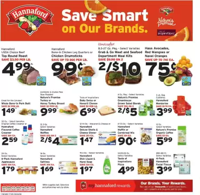 Hannaford flyer (valid until 1-03)