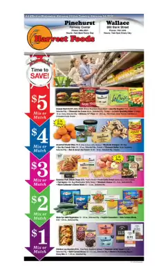 Harvest Foods weekly ad (valid until 24-02)