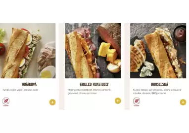 Bageterie Boulevard leták Strana 1