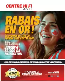 Centre Hi-Fi flyer week 8 Page 1