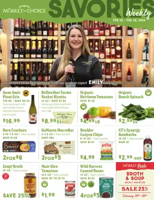 Market of Choice weekly ad (valid until 26-02)