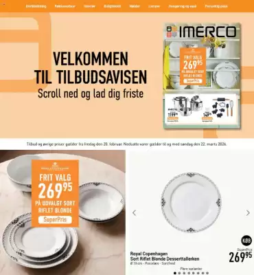 Imerco tilbudsavis (gælder indtil 22-03)