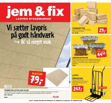 Jem & fix tilbudsavis